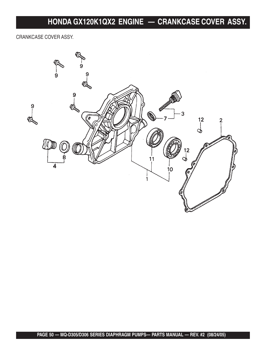 Multiquip MQD306 User Manual | Page 50 / 76