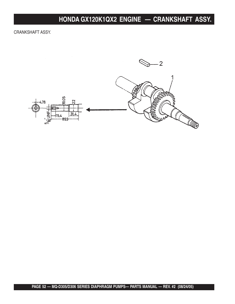 Multiquip MQD306 User Manual | Page 52 / 76