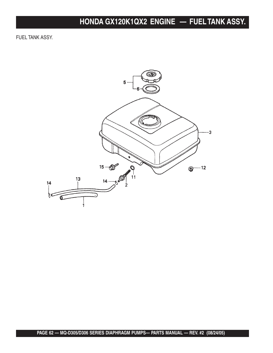 Multiquip MQD306 User Manual | Page 62 / 76