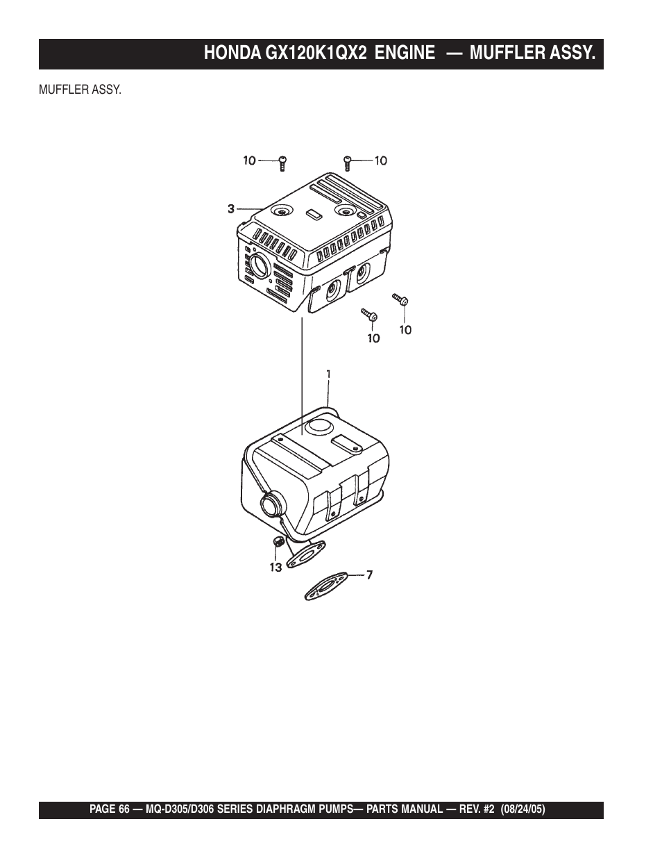 Multiquip MQD306 User Manual | Page 66 / 76