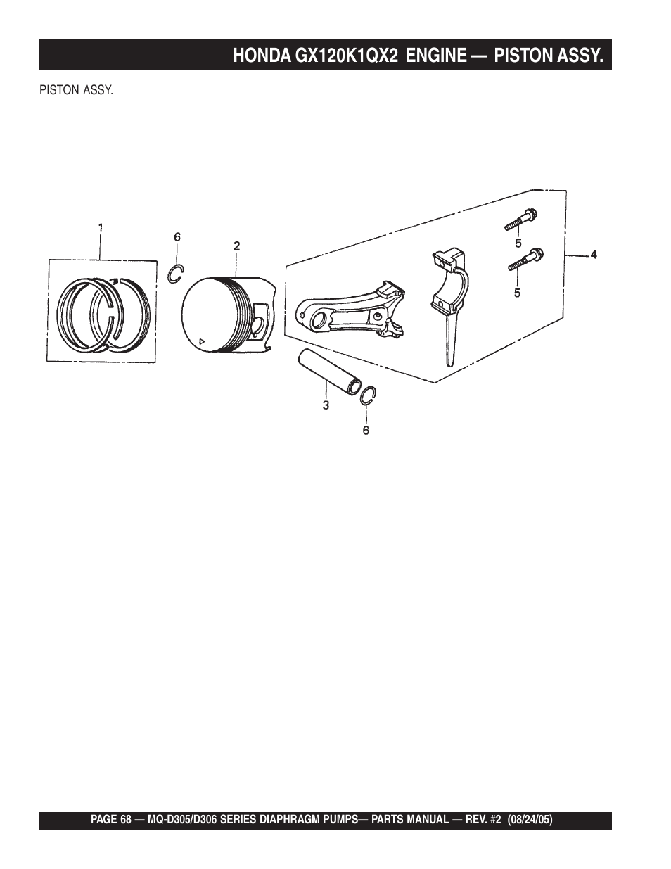 Multiquip MQD306 User Manual | Page 68 / 76