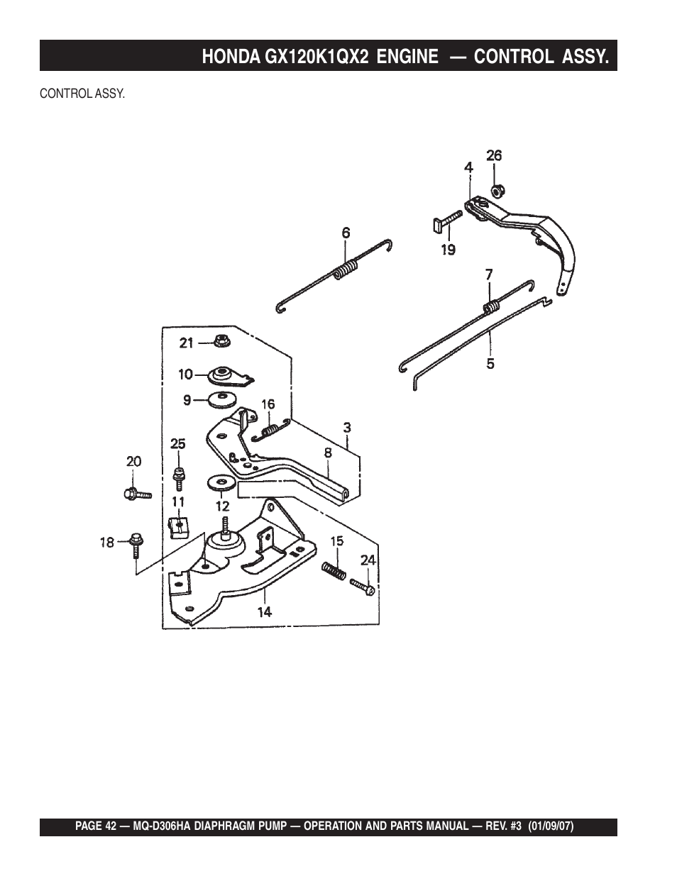 Multiquip MQD306HA User Manual | Page 42 / 70