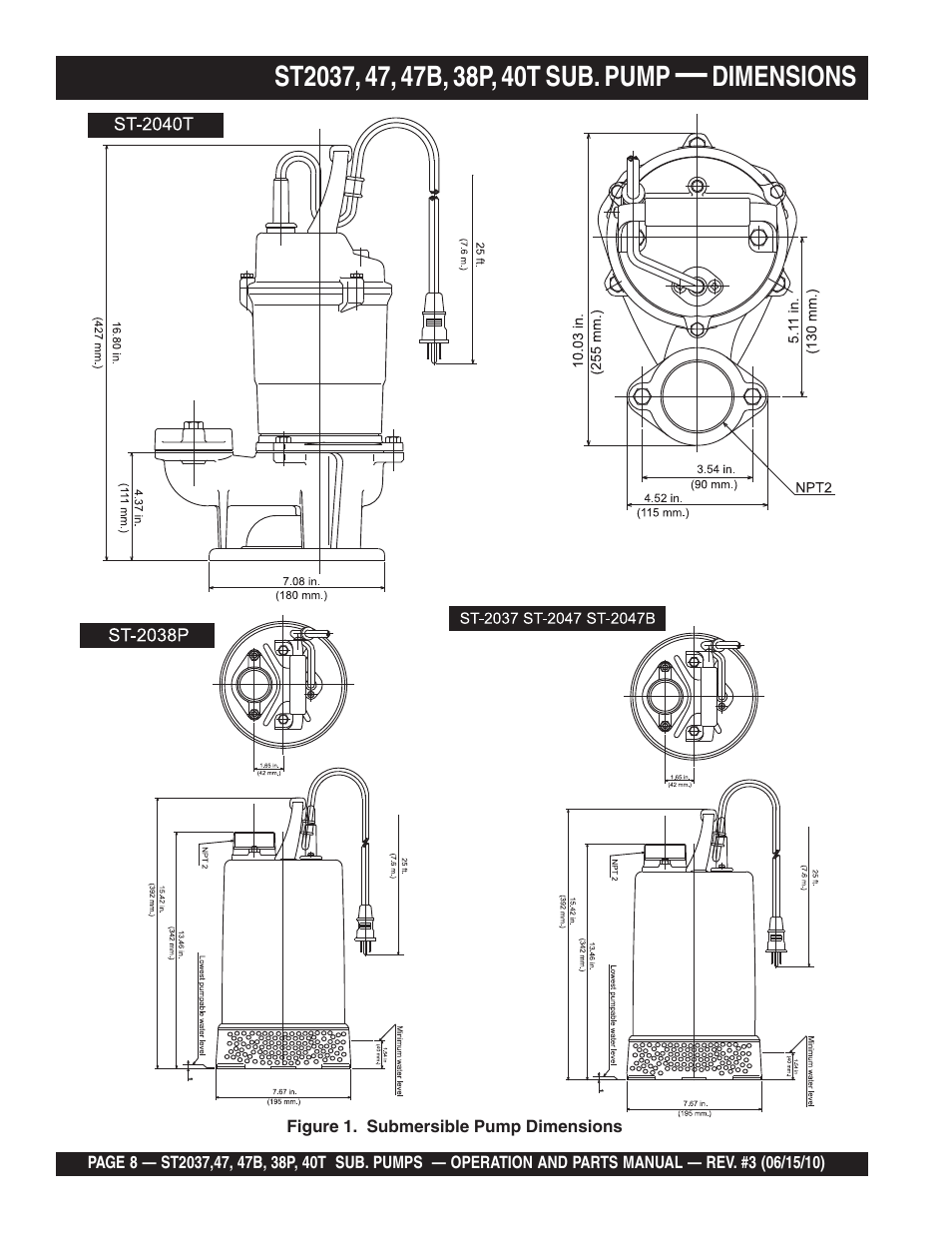 Multiquip ST2040T User Manual | Page 8 / 34