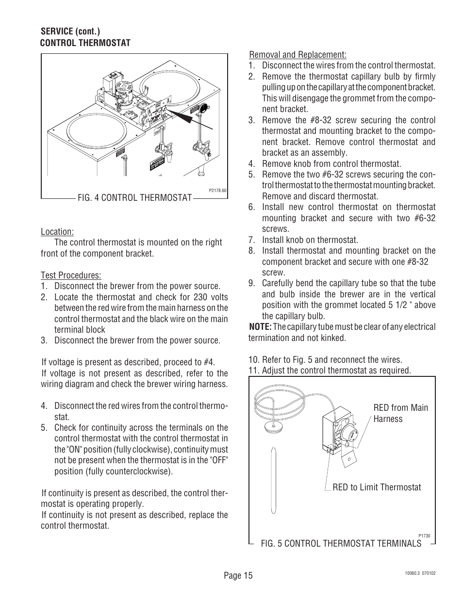 Bunn U3A User Manual | Page 15 / 30