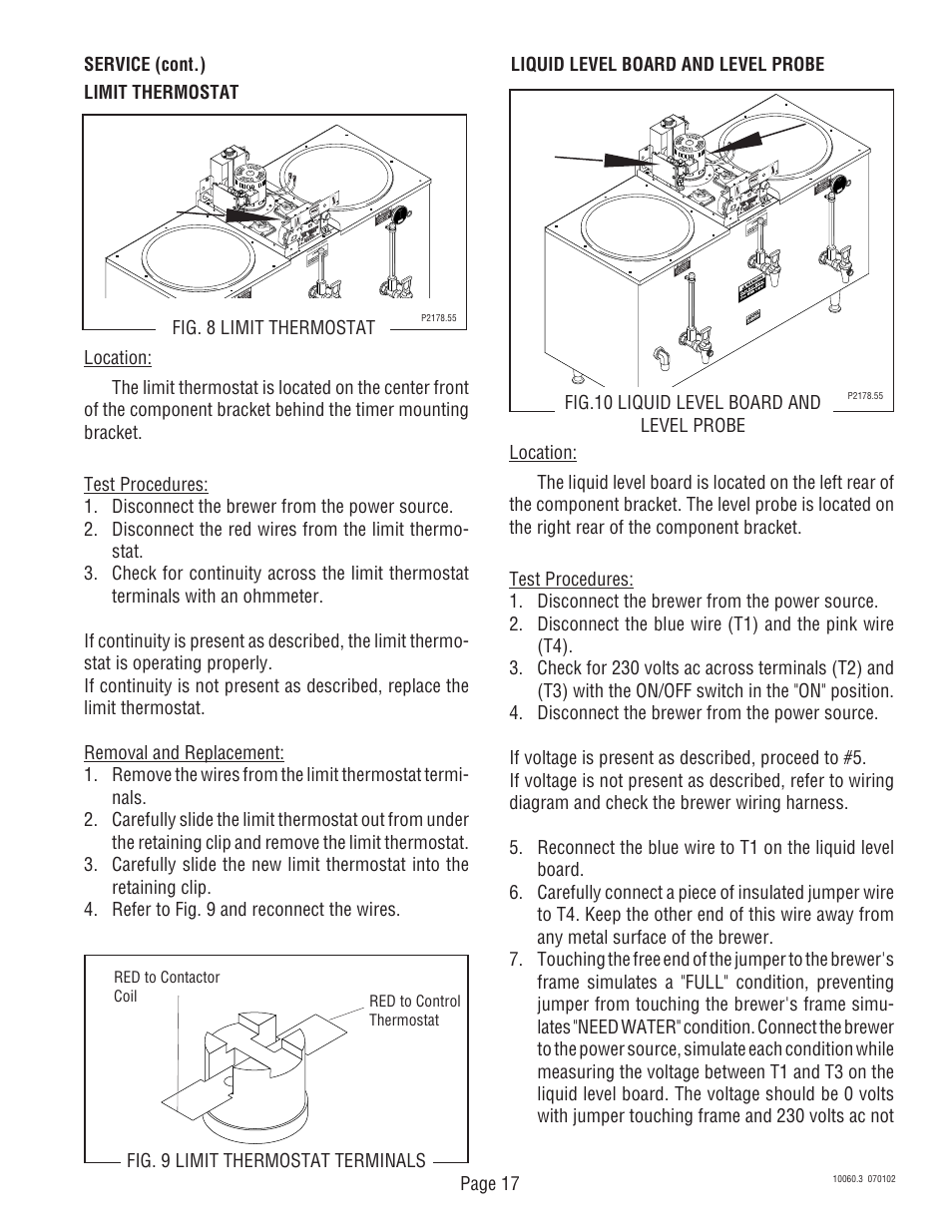 Bunn U3A User Manual | Page 17 / 30