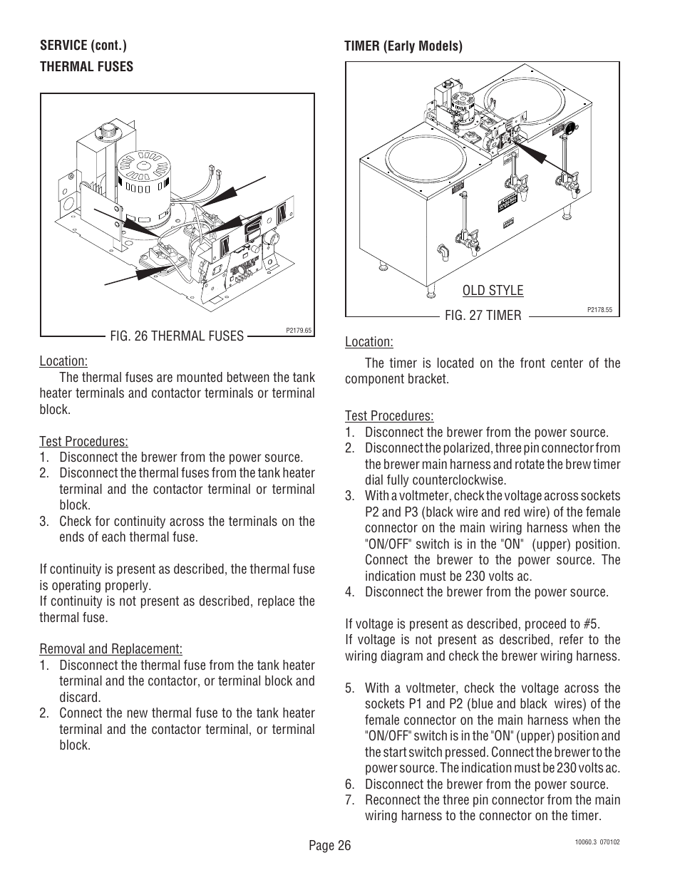 Bunn U3A User Manual | Page 26 / 30