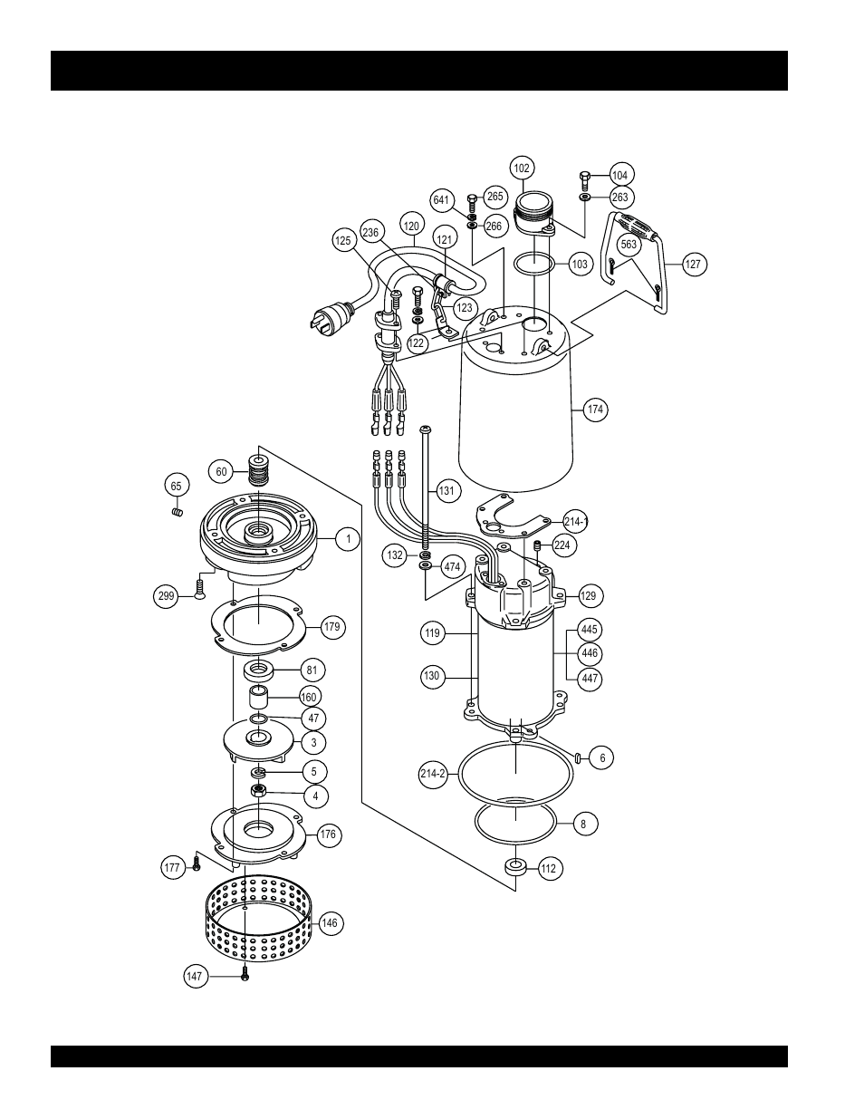 St-1503cul — electric submersible pump assy, St-1503cul submersible pump assy | Multiquip ST1500 User Manual | Page 30 / 38