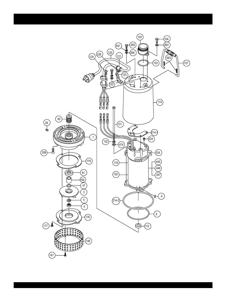 St-1503cul — electric submersible pump assy, St-1503cul - electric submersible pump assy | Multiquip ST1500 User Manual | Page 32 / 38
