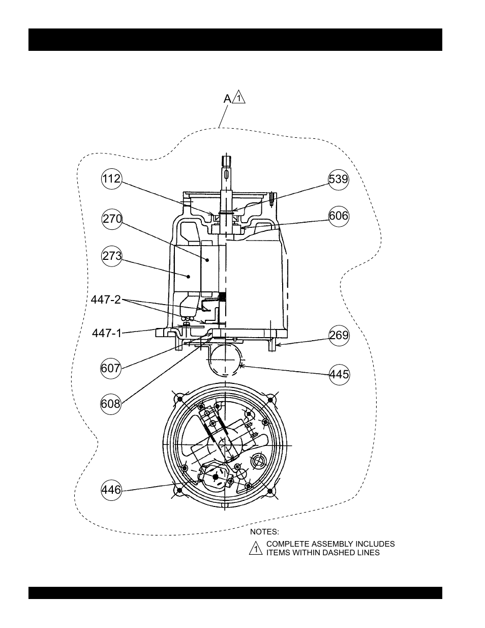 St-1503a/cul — electric motor assy | Multiquip ST1500 User Manual | Page 34 / 38