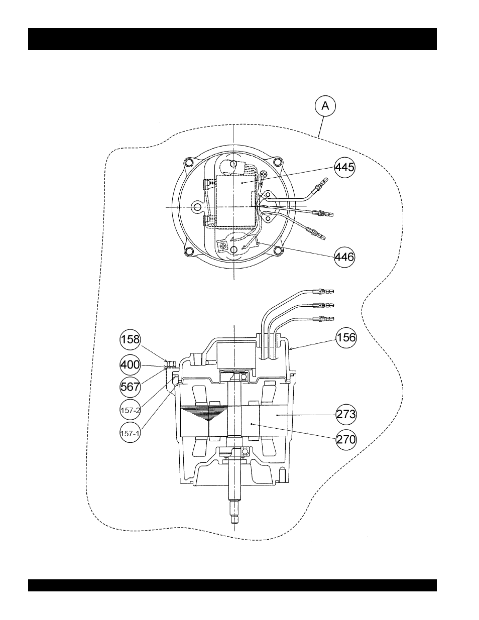 S-500p/ul — electric motor assy | Multiquip S500 User Manual | Page 30 / 36