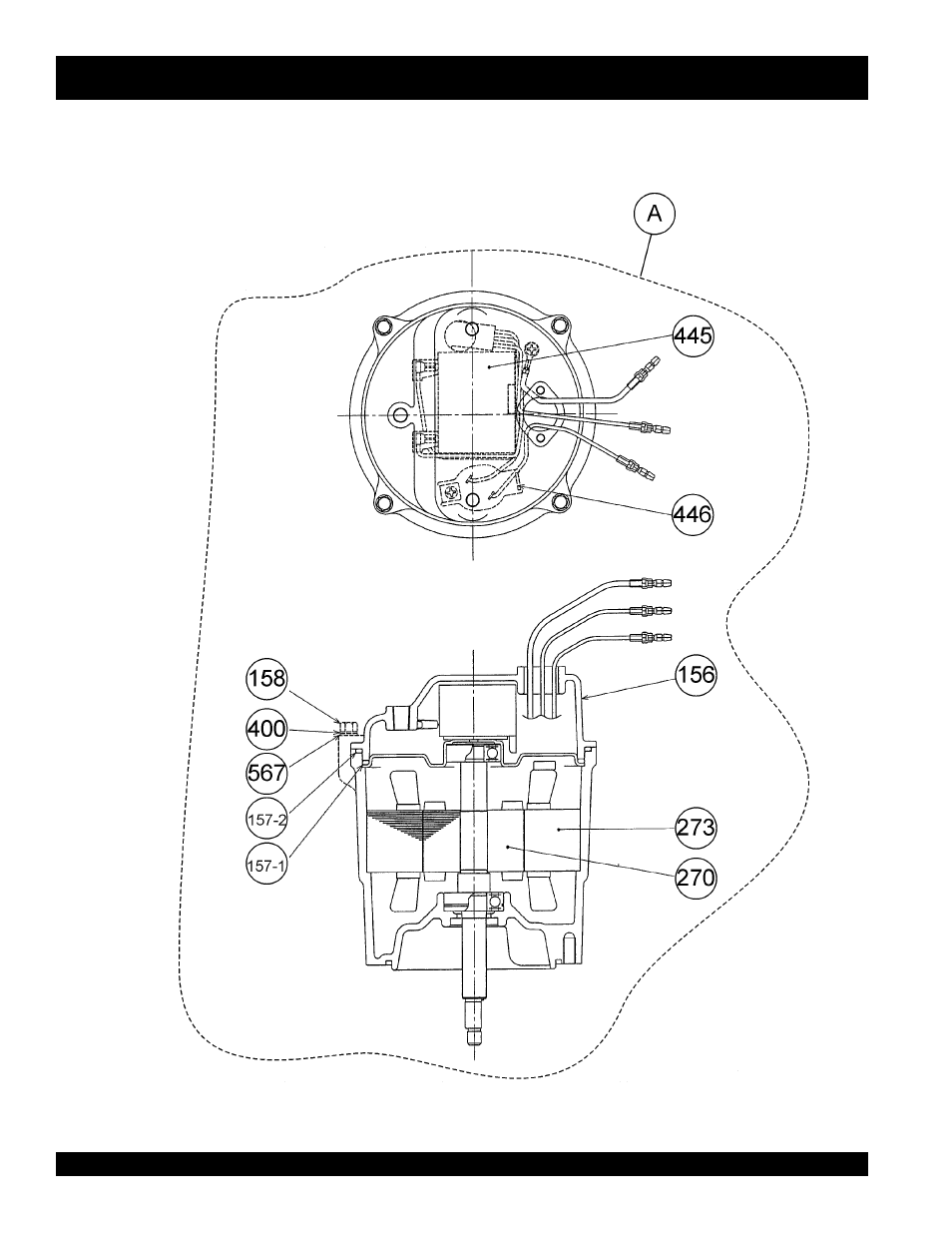 S-500ce — electric motor assy | Multiquip S500 User Manual | Page 32 / 36
