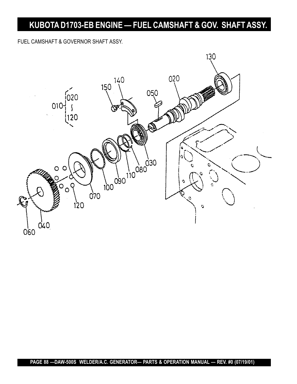 Multiquip DAW500S User Manual | Page 88 / 142