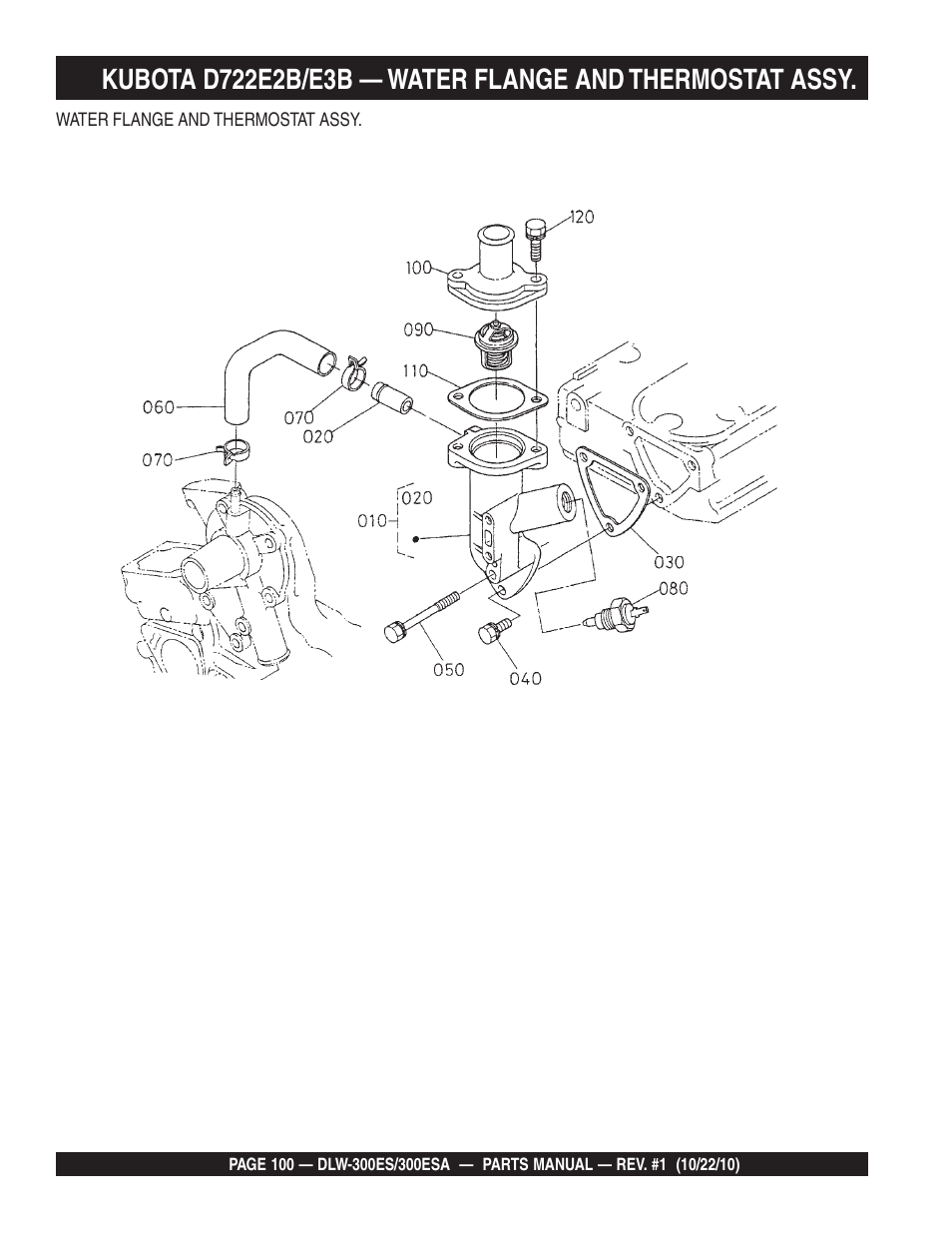 Multiquip DLW300ES_ESA User Manual | Page 100 / 124