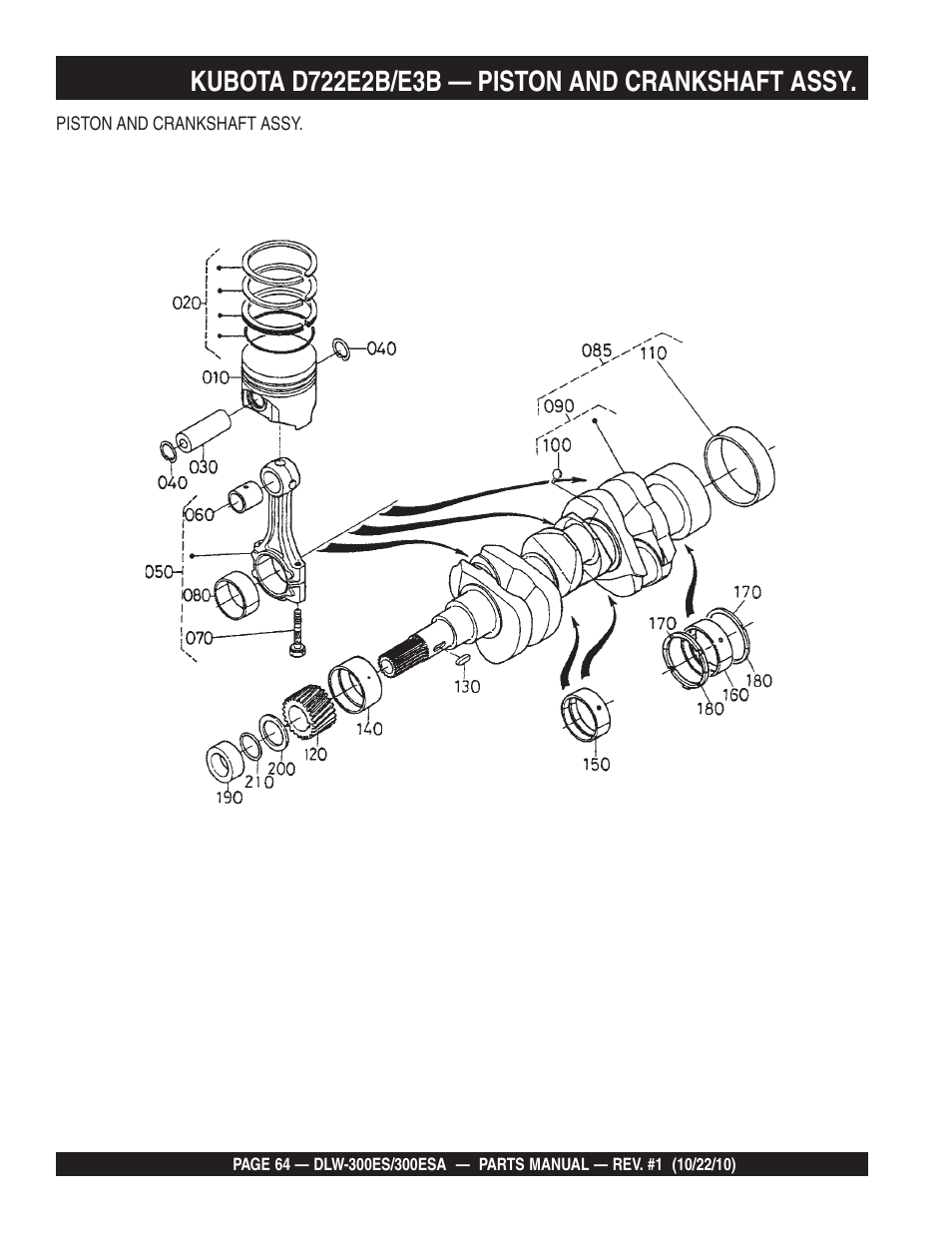 Multiquip DLW300ES_ESA User Manual | Page 64 / 124