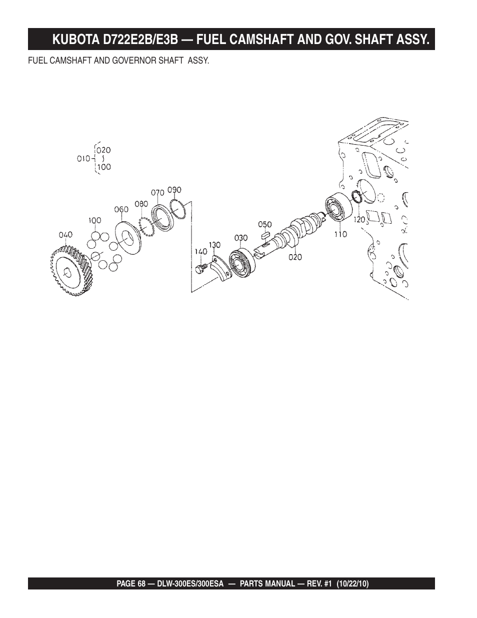 Multiquip DLW300ES_ESA User Manual | Page 68 / 124