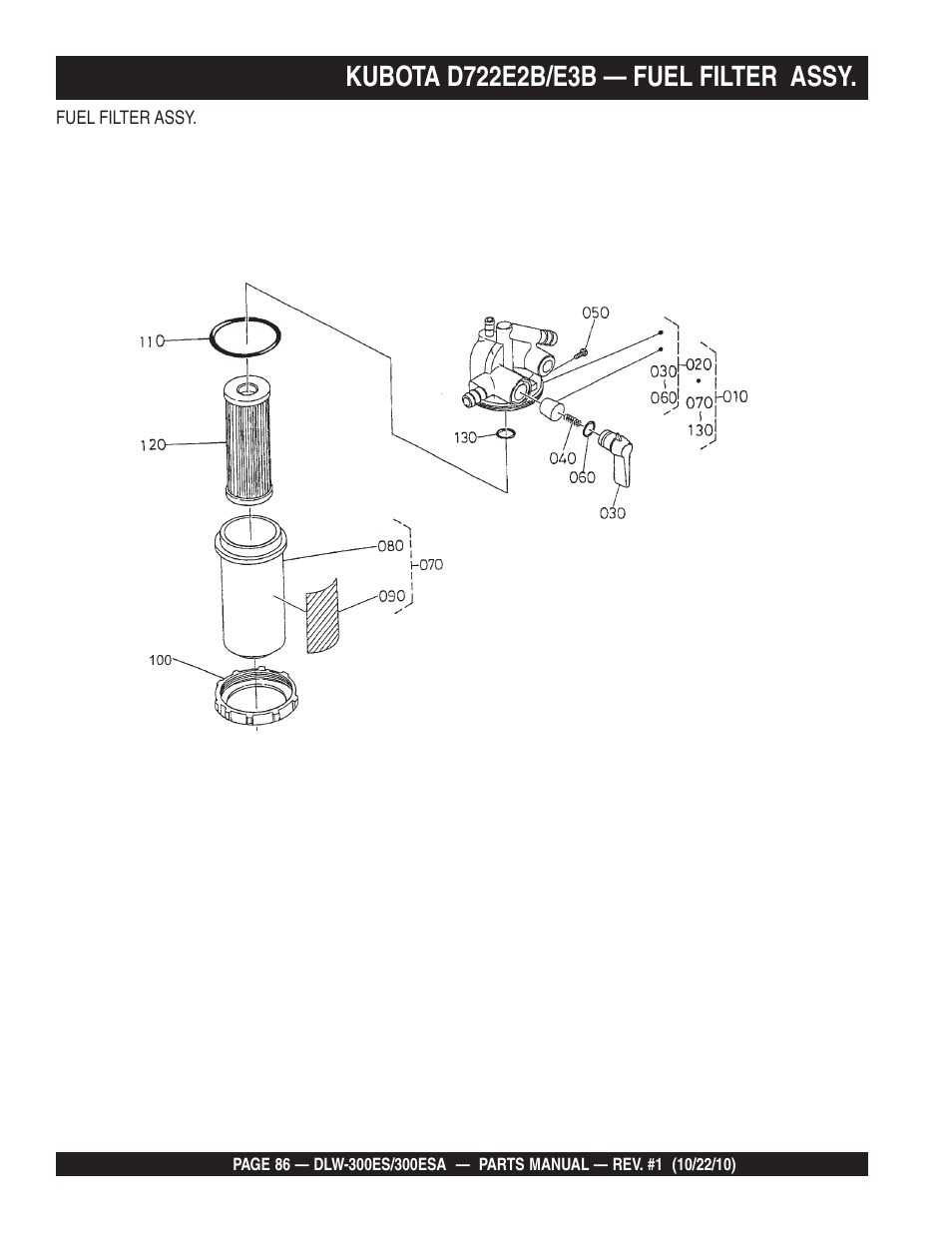 Multiquip DLW300ES_ESA User Manual | Page 86 / 124
