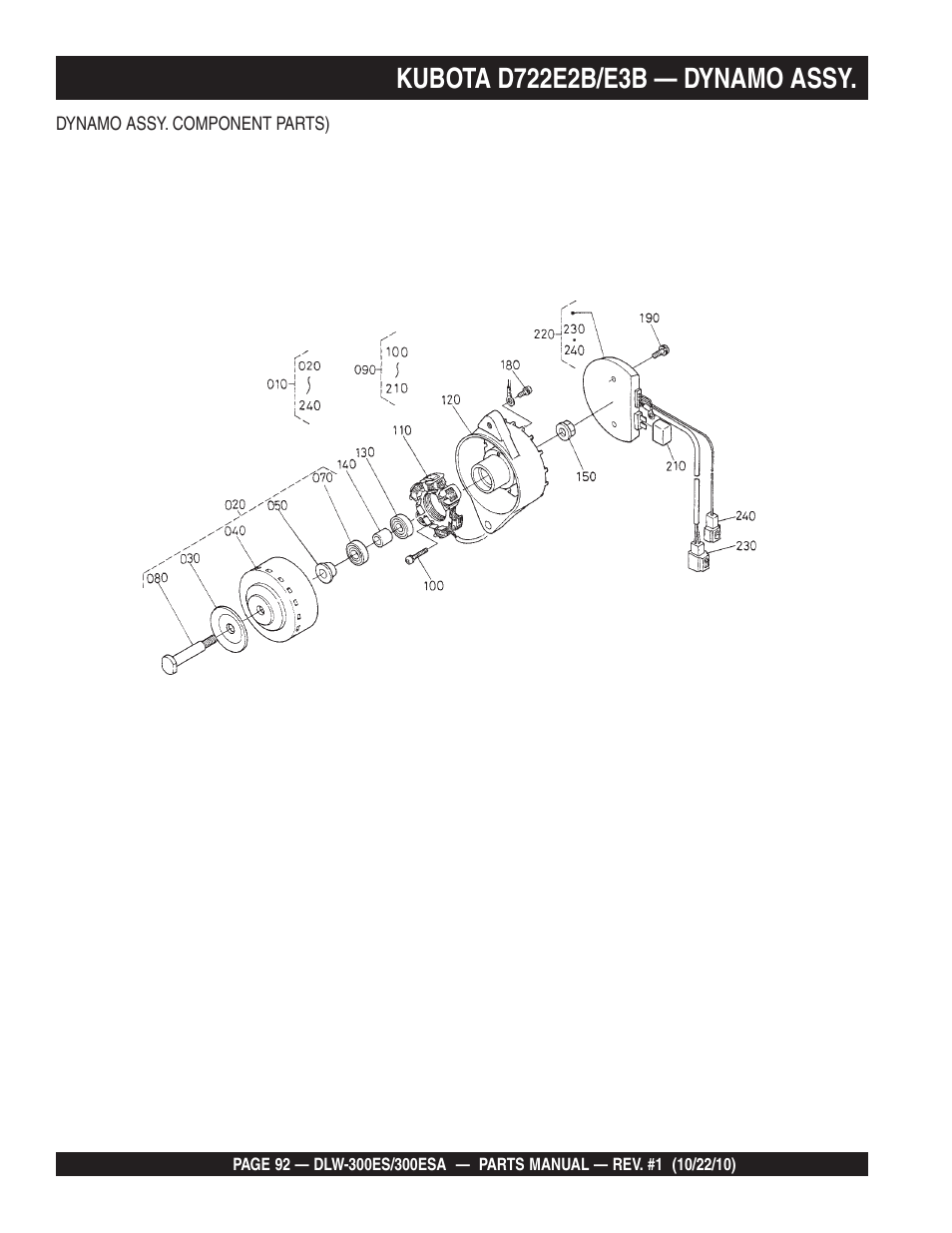 Multiquip DLW300ES_ESA User Manual | Page 92 / 124