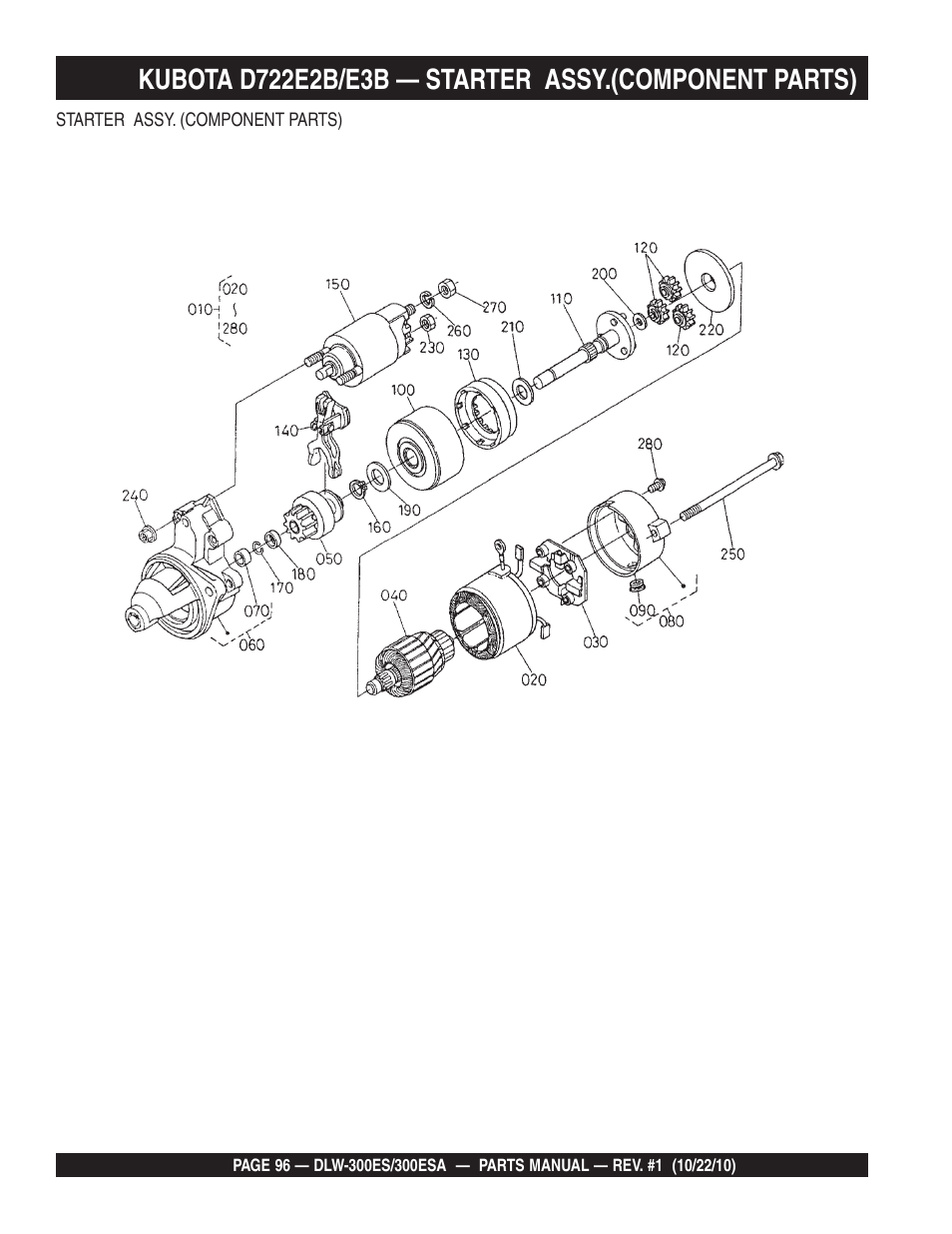 Multiquip DLW300ES_ESA User Manual | Page 96 / 124
