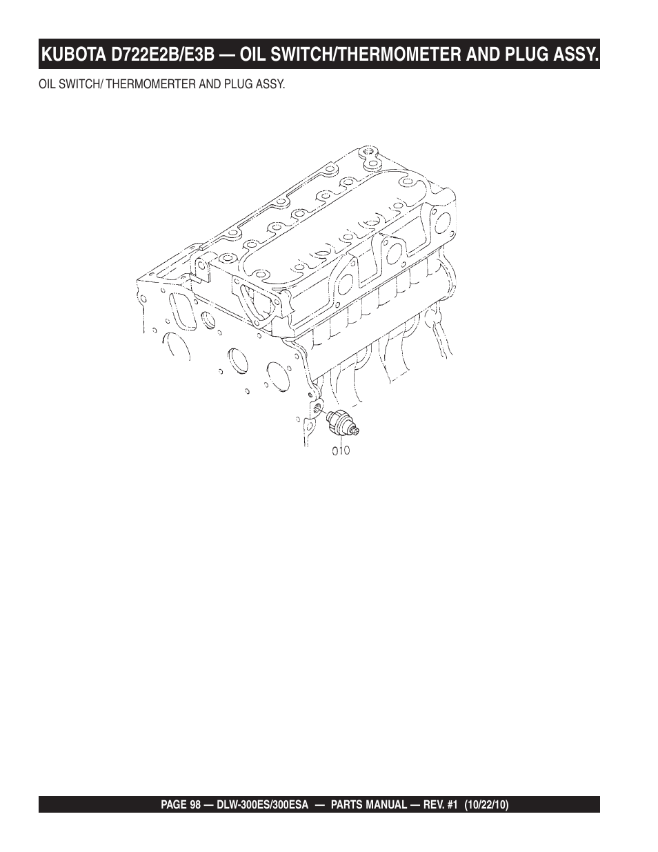 Multiquip DLW300ES_ESA User Manual | Page 98 / 124