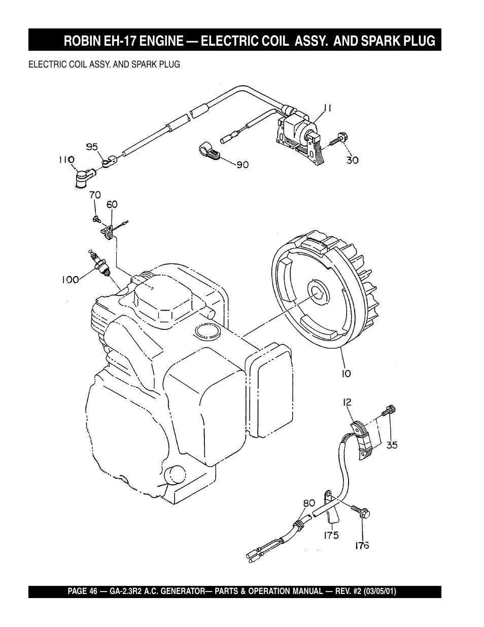 Multiquip GA-2.3R2 User Manual | Page 46 / 54