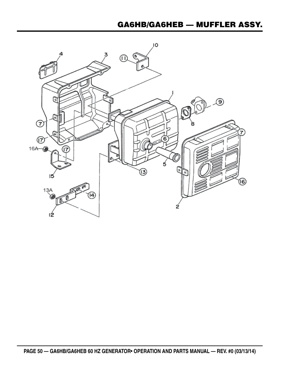 Multiquip GA-6HEB User Manual | Page 50 / 86