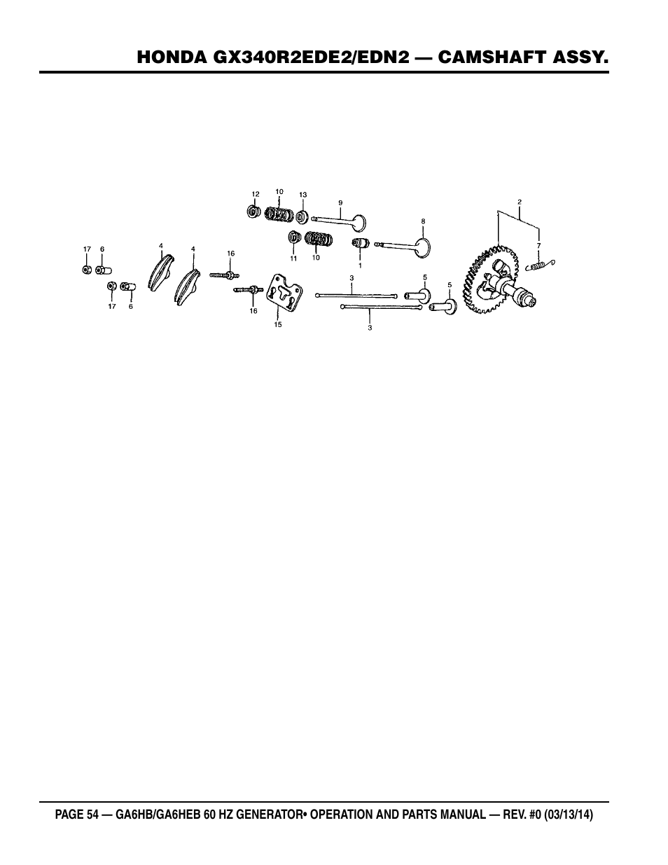 Multiquip GA-6HEB User Manual | Page 54 / 86
