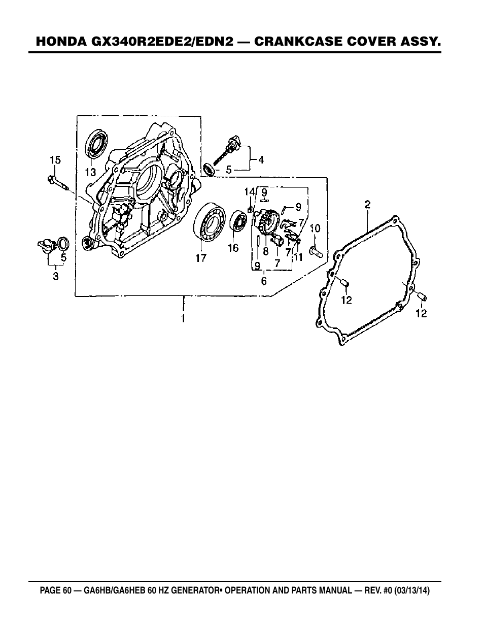Multiquip GA-6HEB User Manual | Page 60 / 86