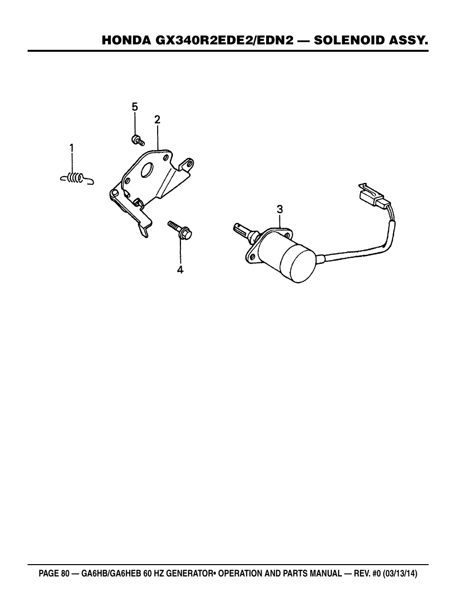 Multiquip GA-6HEB User Manual | Page 80 / 86