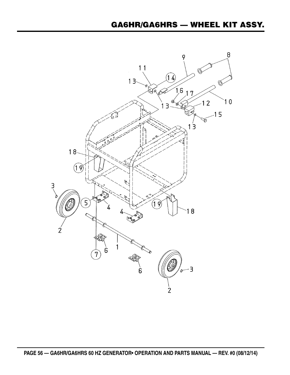 Multiquip GA-6HRS User Manual | Page 56 / 92