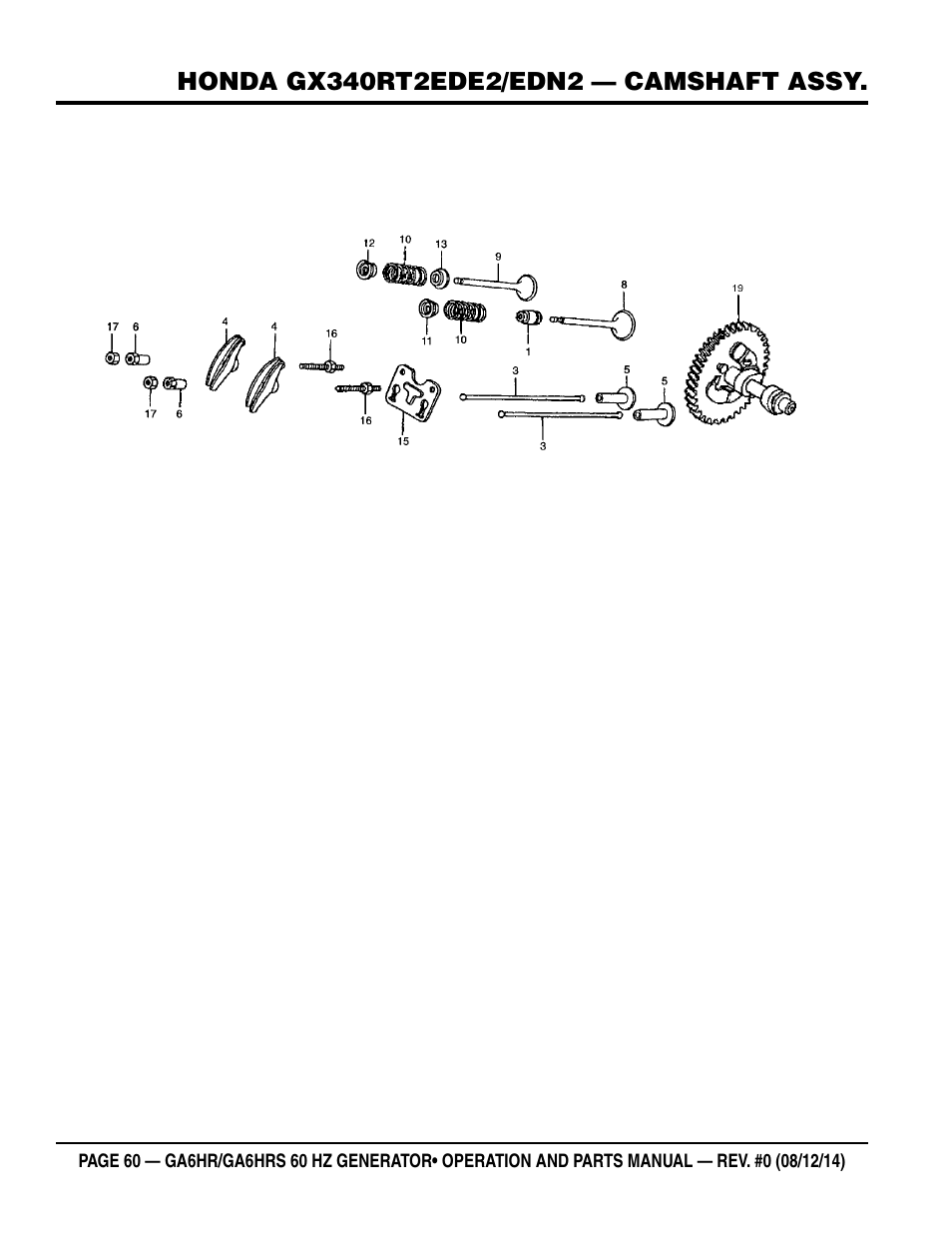 Multiquip GA-6HRS User Manual | Page 60 / 92