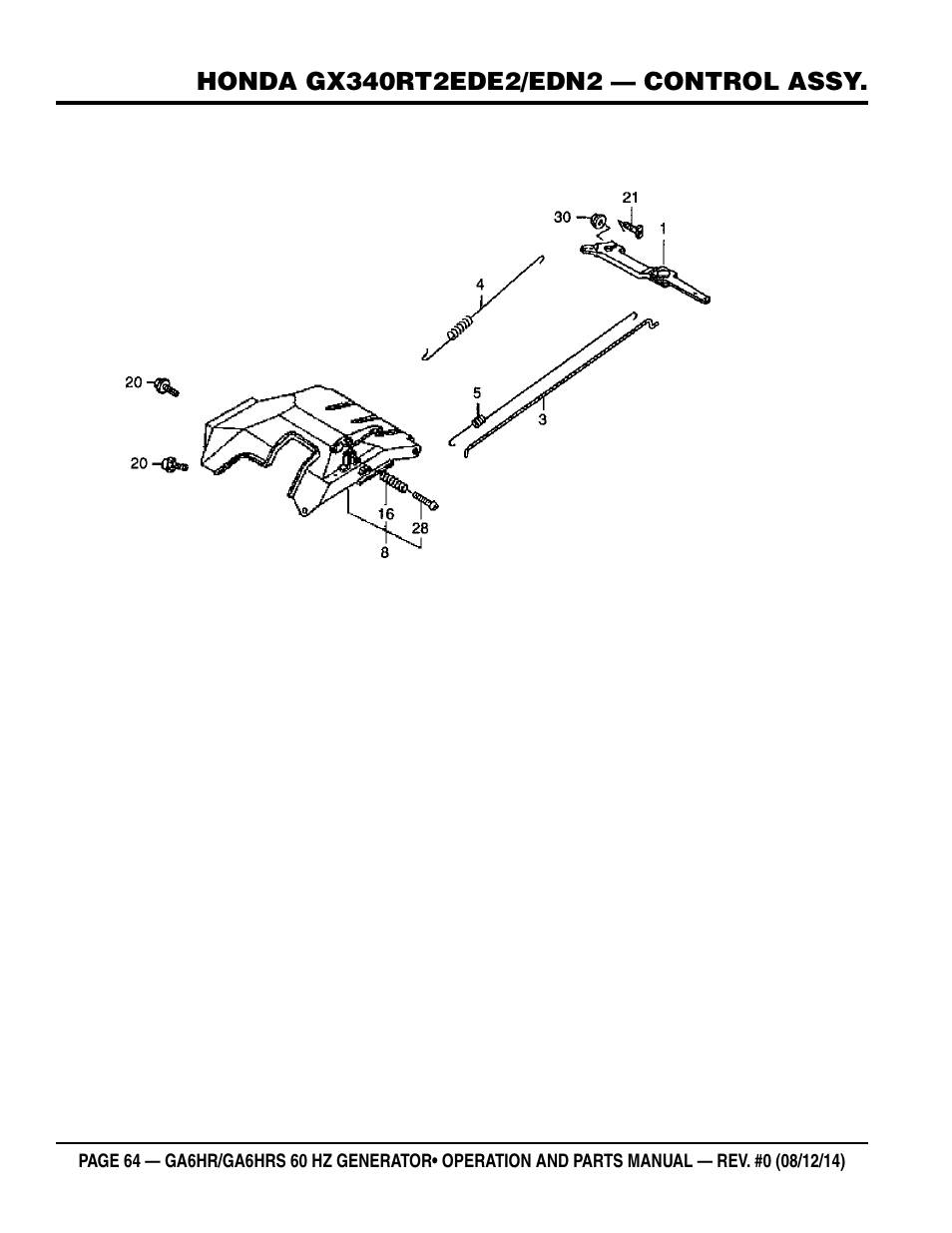 Multiquip GA-6HRS User Manual | Page 64 / 92