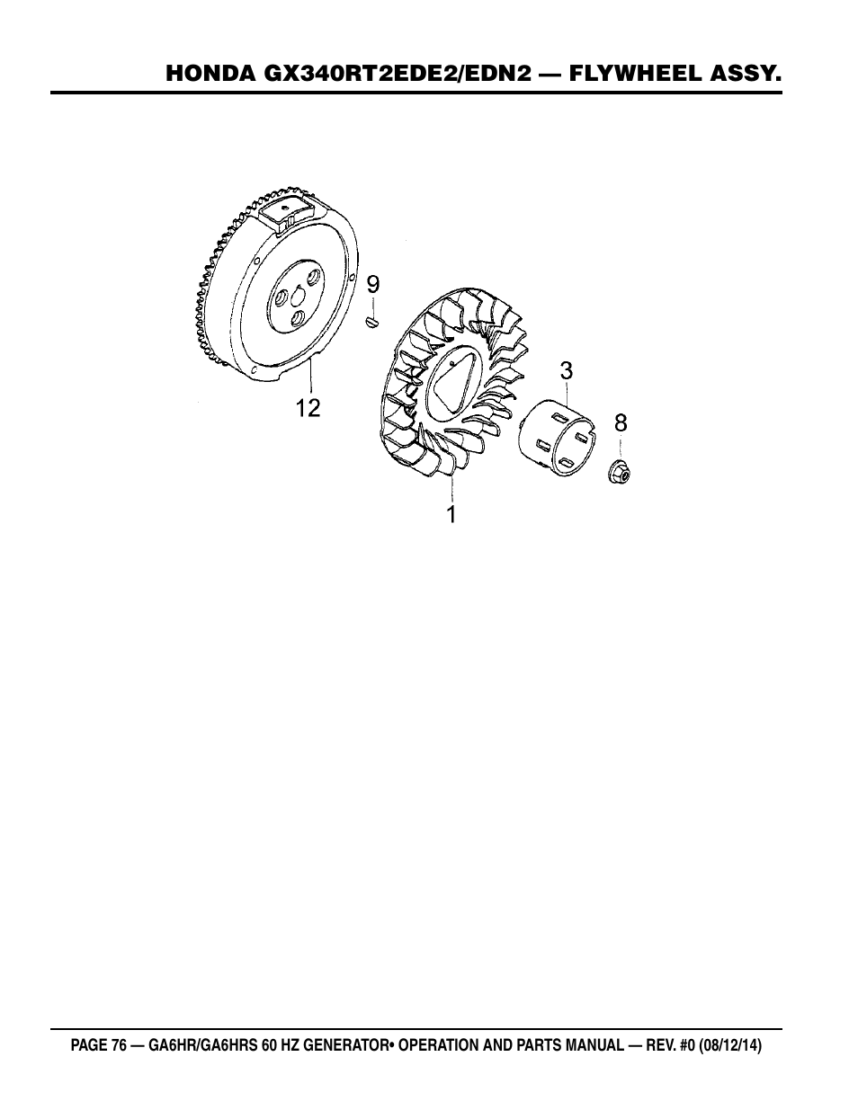 Multiquip GA-6HRS User Manual | Page 76 / 92