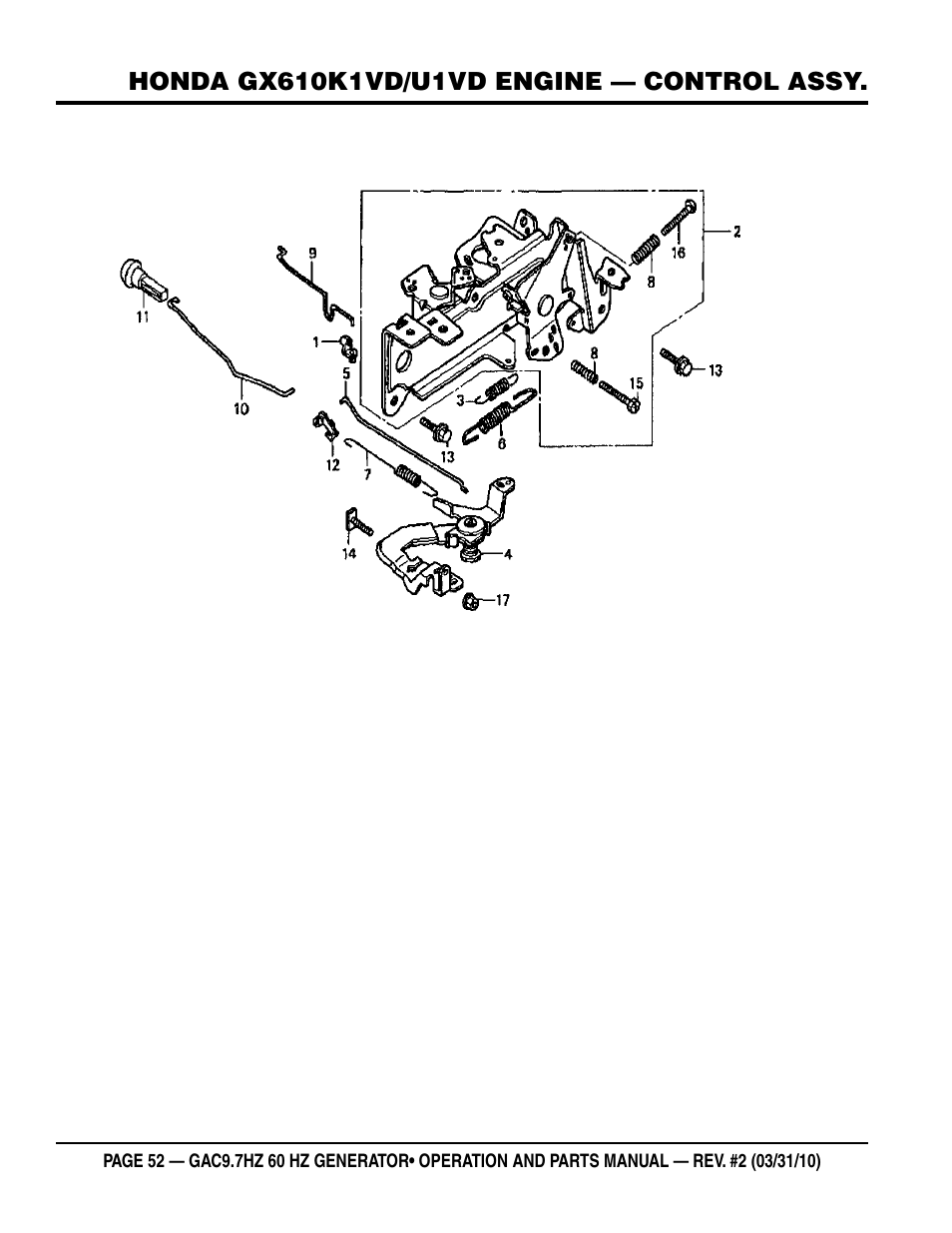 Multiquip GAC-9.7HZ User Manual | Page 52 / 88