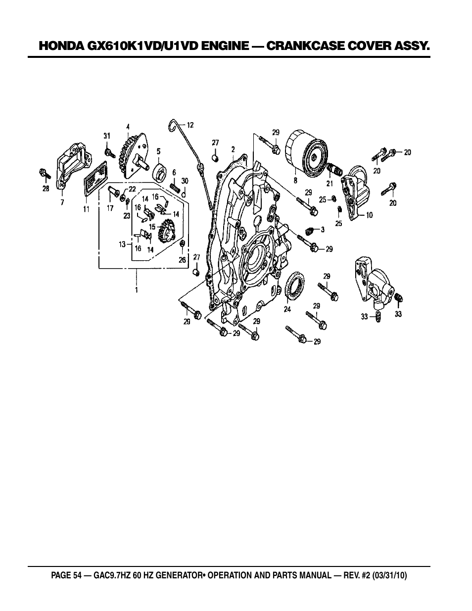 Multiquip GAC-9.7HZ User Manual | Page 54 / 88