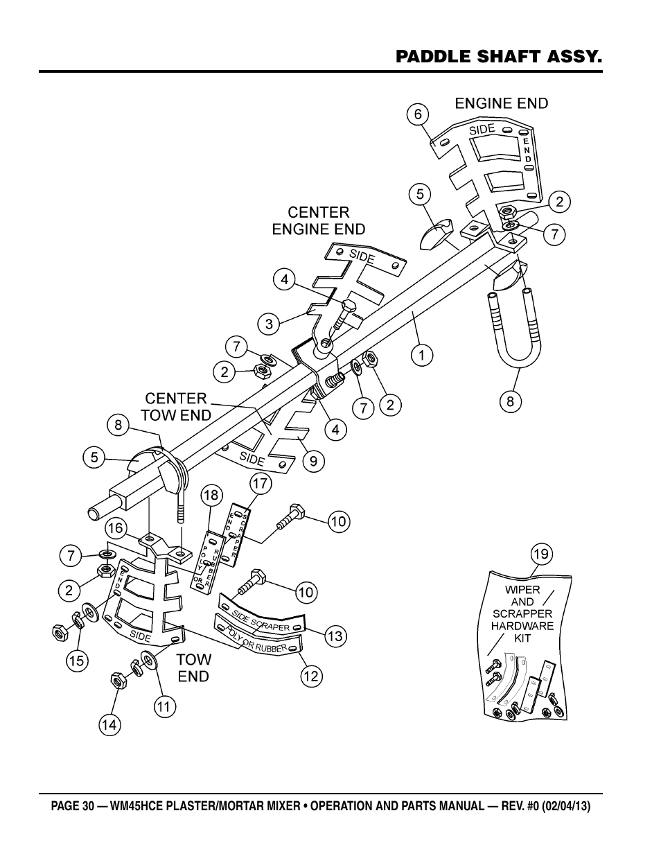 Multiquip WM45HCE_rev_0 User Manual | Page 30 / 40