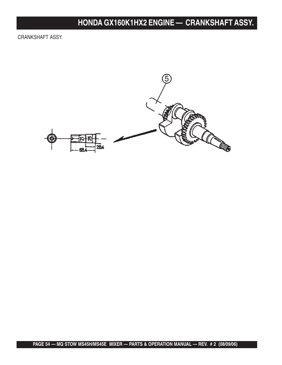 Multiquip MS45E User Manual | Page 54 / 84