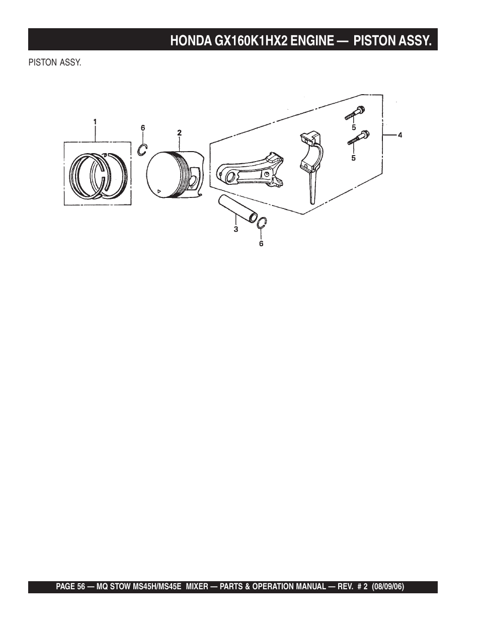 Multiquip MS45E User Manual | Page 56 / 84