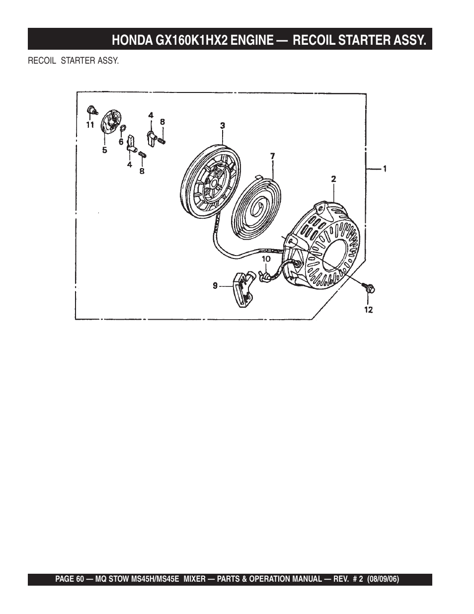 Multiquip MS45E User Manual | Page 60 / 84