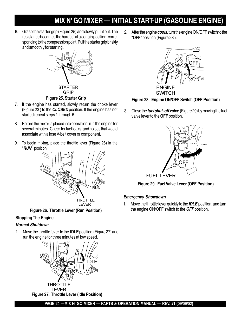 Multiquip MC3H User Manual | Page 24 / 72