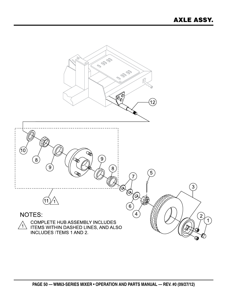 Multiquip WM63h8 User Manual | Page 50 / 60