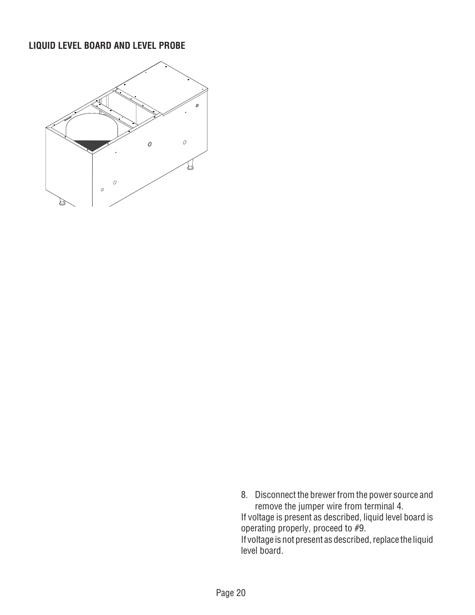 Bunn U3 U3A User Manual | Page 20 / 41