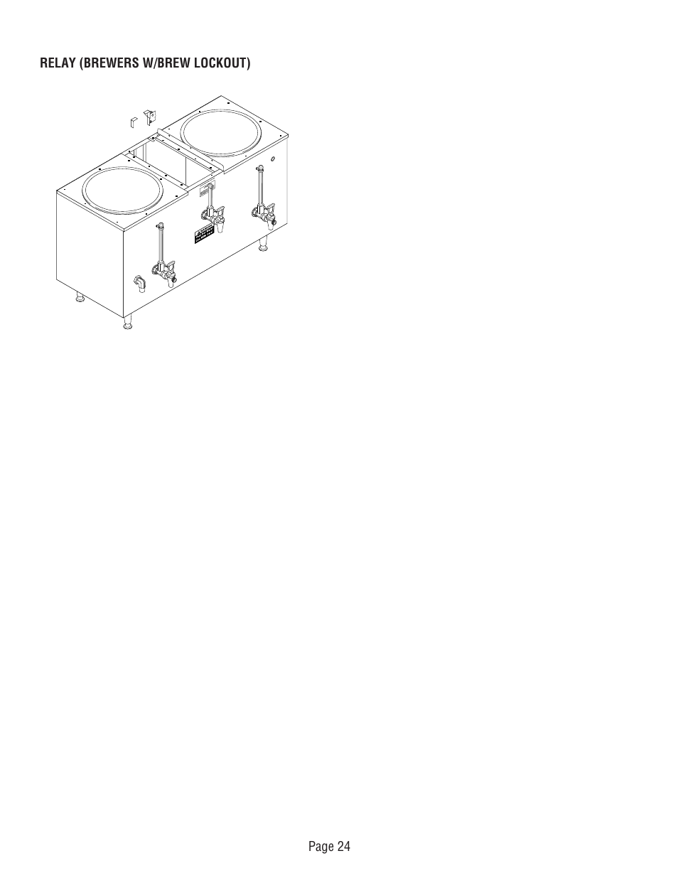 Bunn U3 U3A User Manual | Page 24 / 41