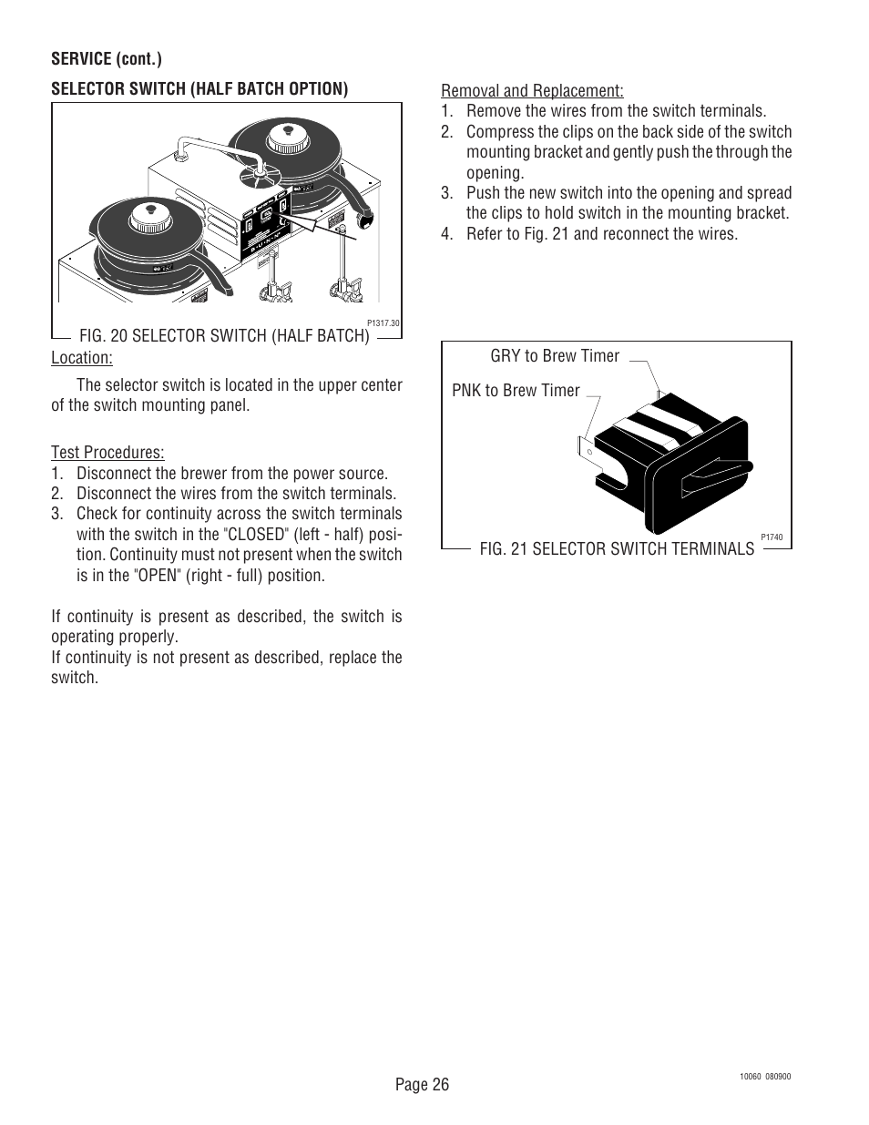 Bunn U3 U3A User Manual | Page 26 / 41