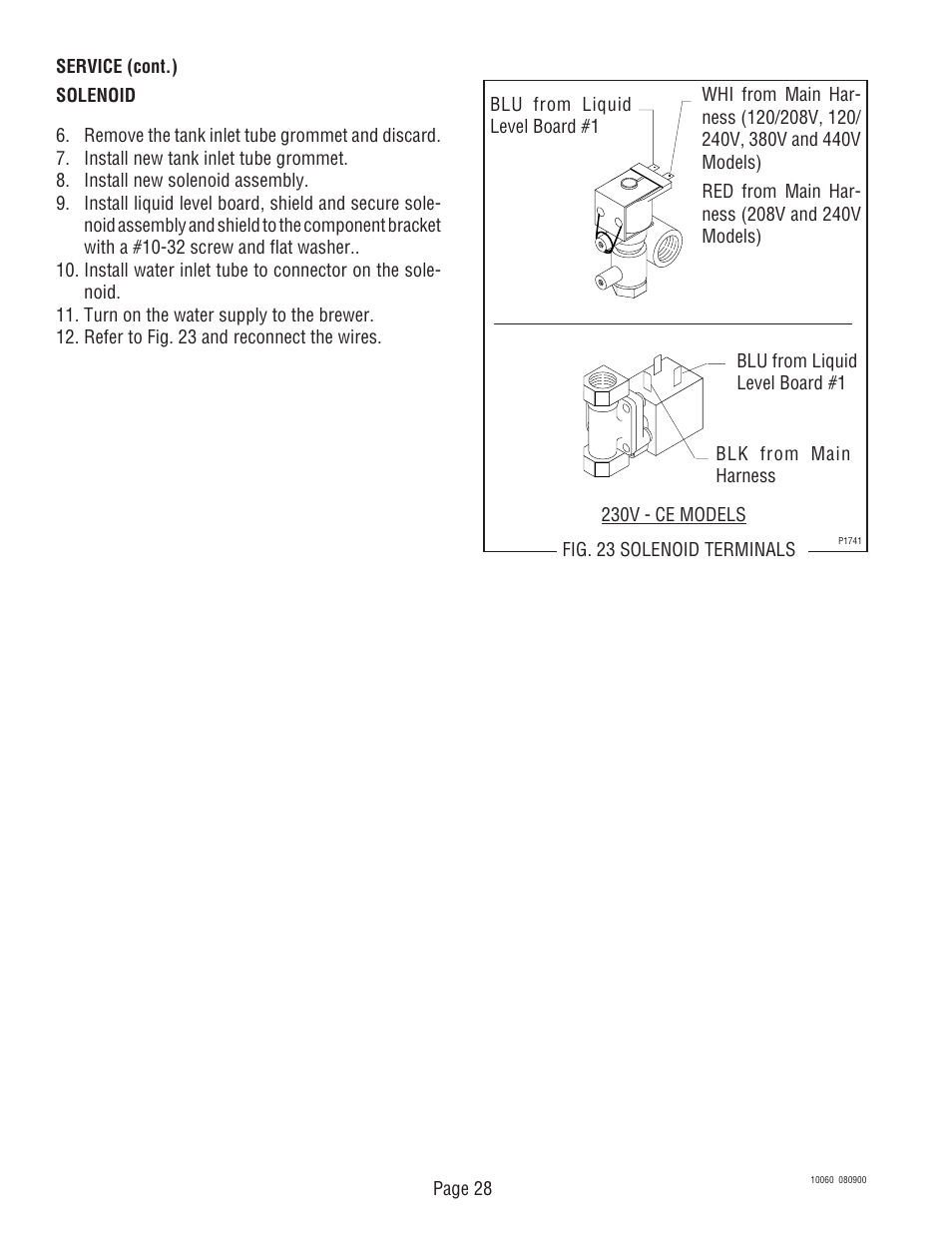 Bunn U3 U3A User Manual | Page 28 / 41