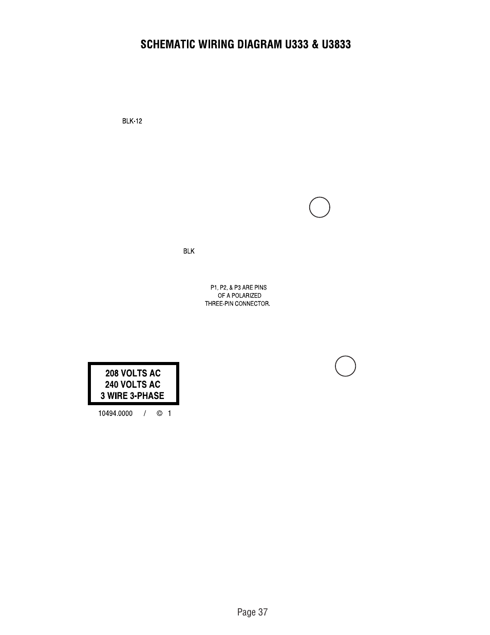 Bunn U3 U3A User Manual | Page 37 / 41