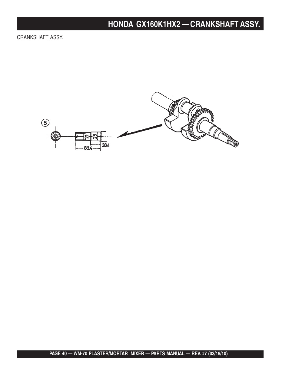 Multiquip WM70P User Manual | Page 40 / 100