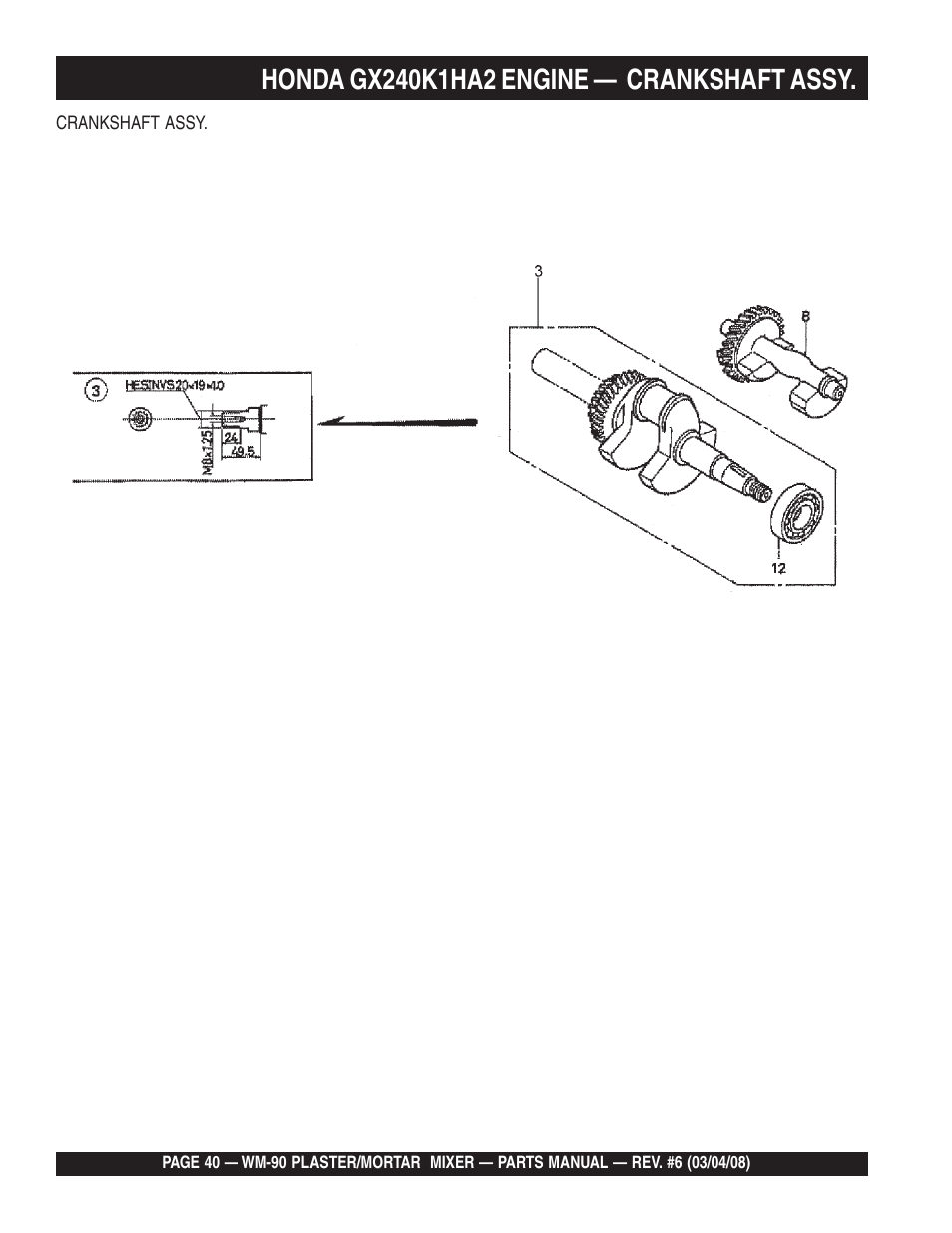 Multiquip WM90P User Manual | Page 40 / 66