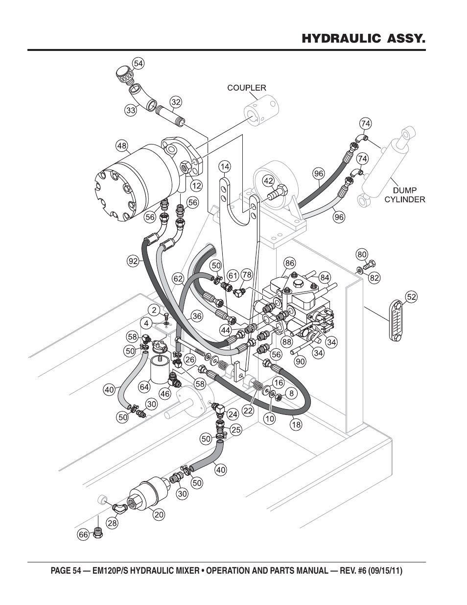 Multiquip EM120S User Manual | Page 54 / 108