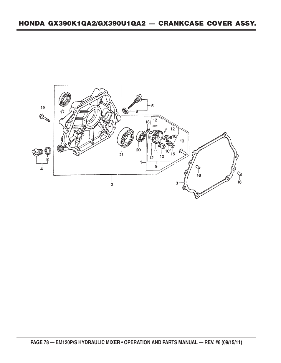 Multiquip EM120S User Manual | Page 78 / 108