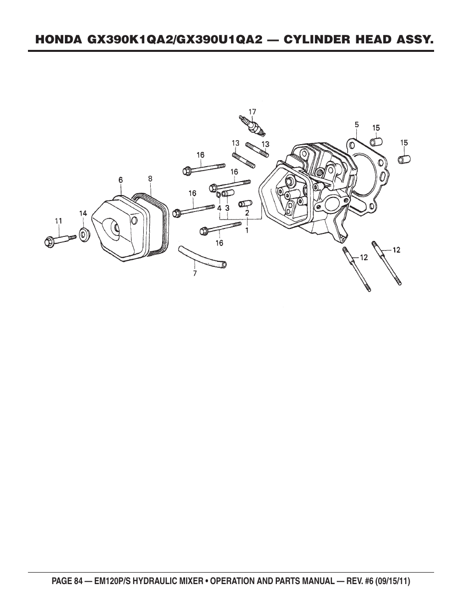 Multiquip EM120S User Manual | Page 84 / 108
